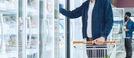 produits alimentaires surgelés