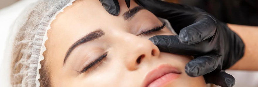 Produits de maquillage permanent des sourcils en ligne