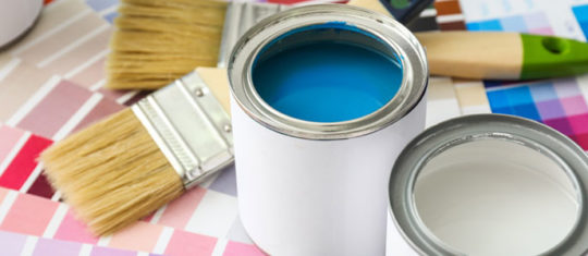 Travaux de peinture