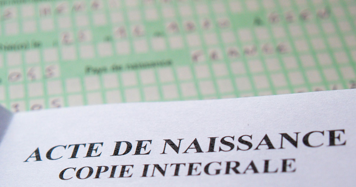 acte de naissance