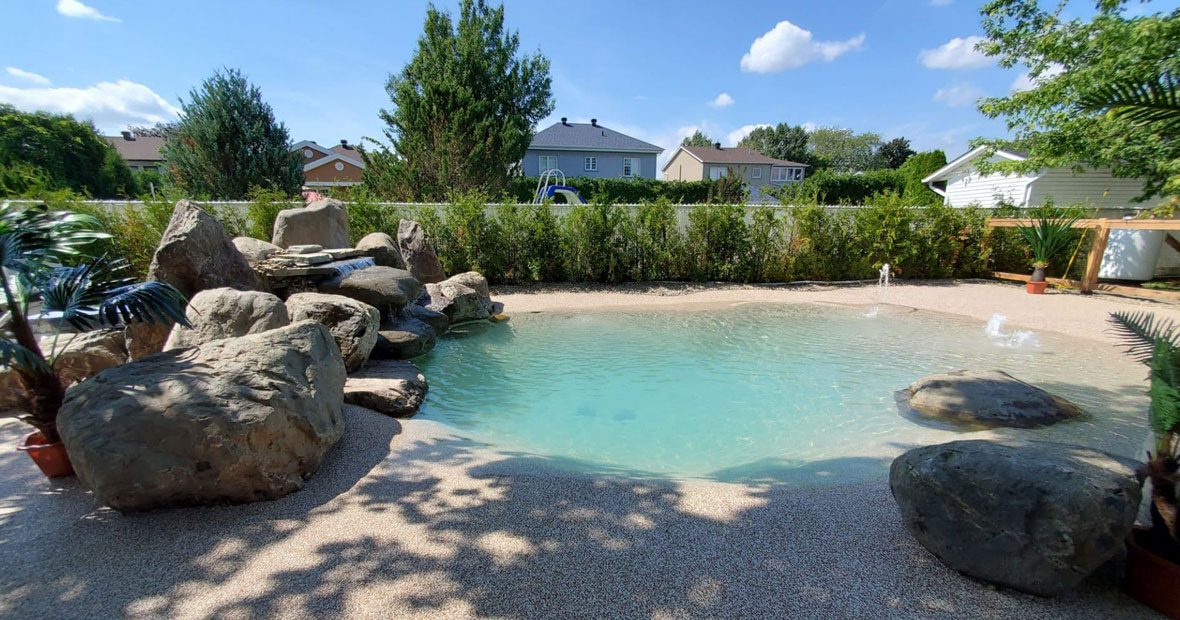Piscine lagon